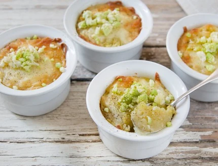 Terrina di patate, broccolo e fontina