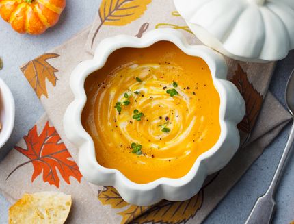 Crema di zucca senza patate