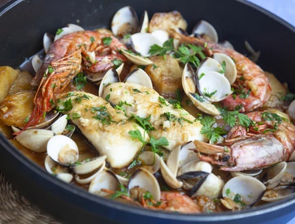 Zuppa di pesce natalizia