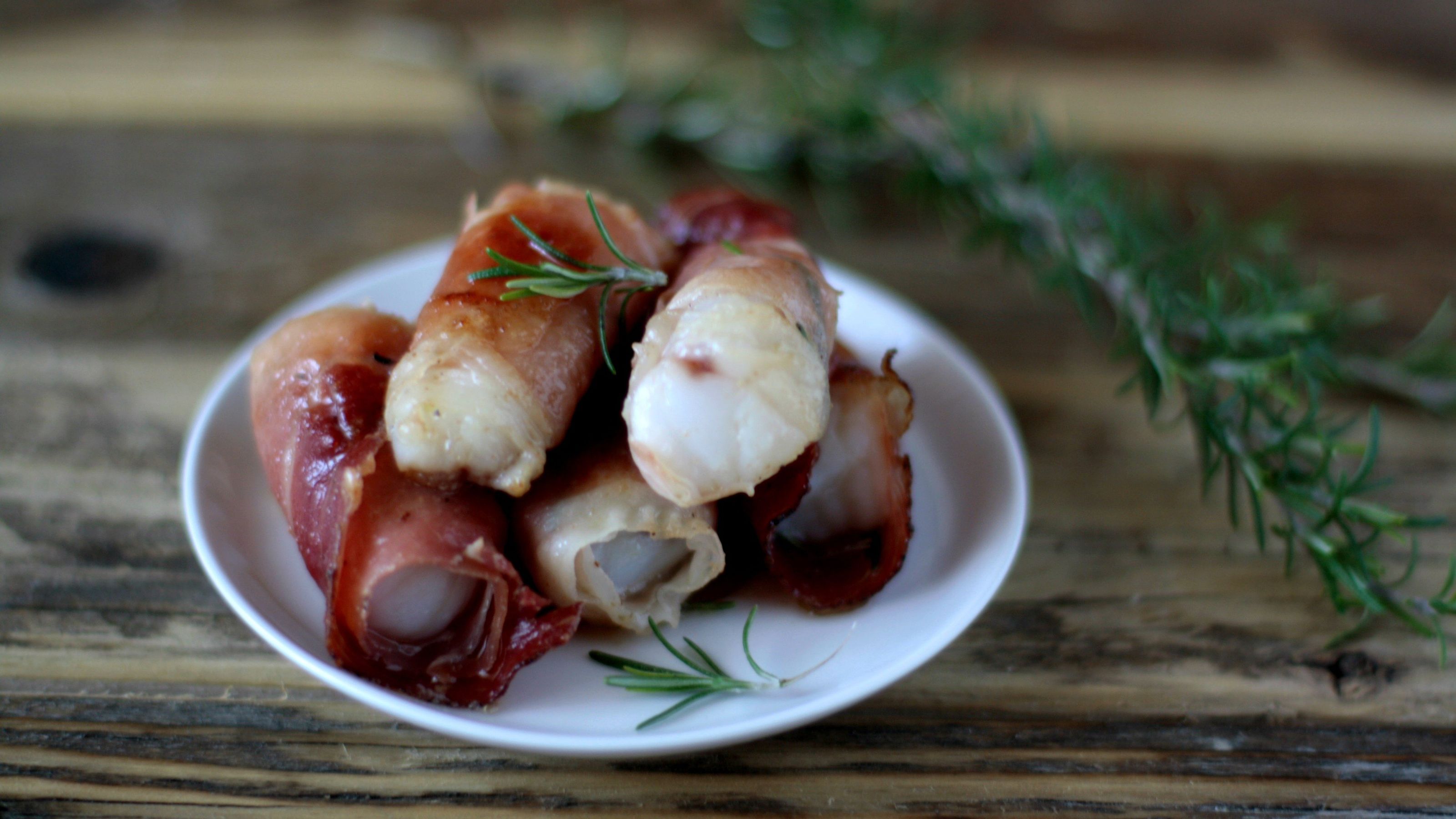 I bocconcini di rana pescatrice sono pronti