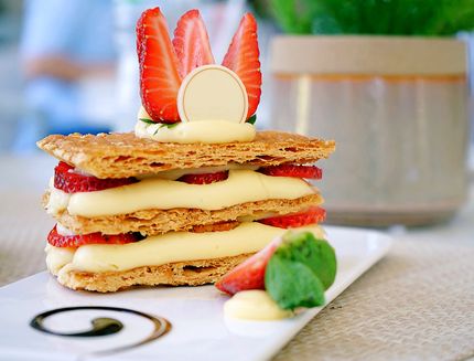 Dolci freddi con crema pasticcera