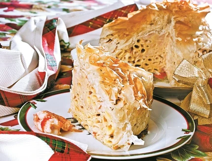 fagotto-di-pasta-fillo-con-garganelli-e-gamberi_a179