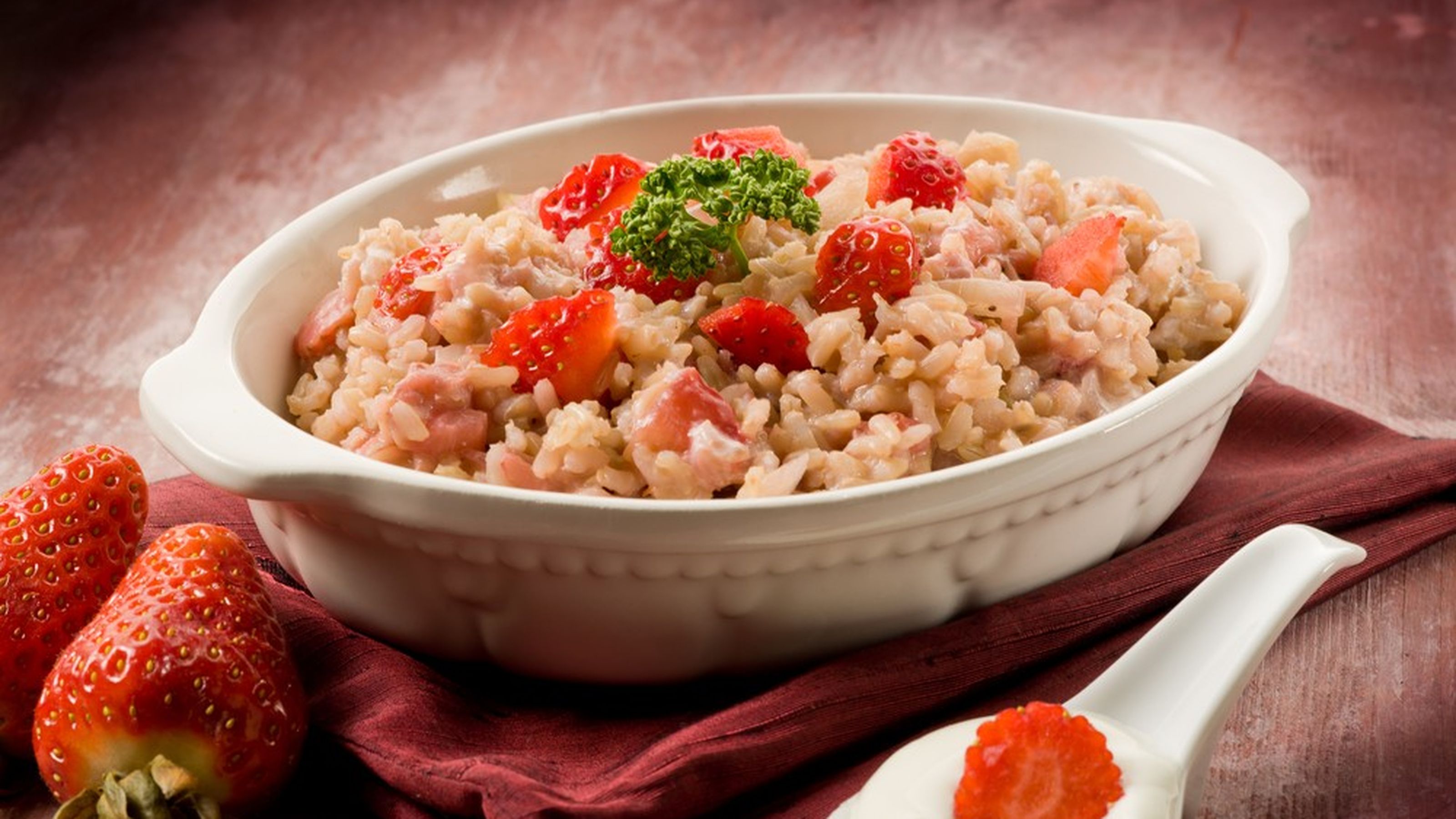 Risotto alle fragole