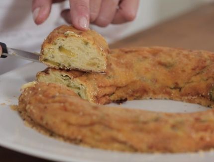 Lo sformato di zucchine