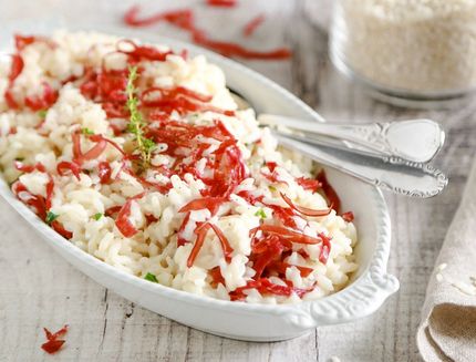 risotto bresaola e robiola