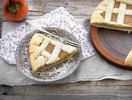 Still life 2 crostata di cachi_2