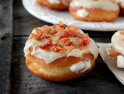 donut al bacon