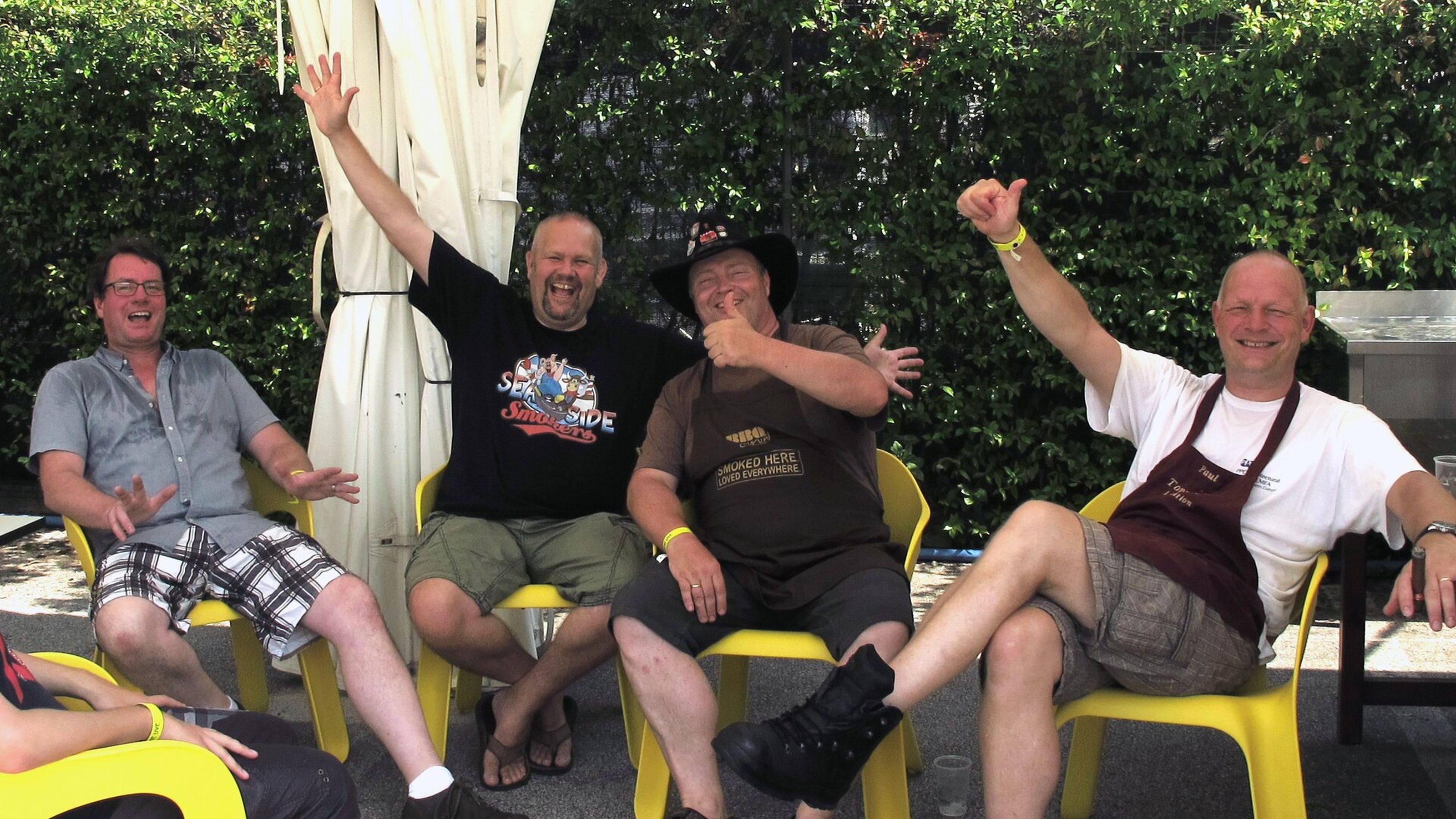 Team in festa