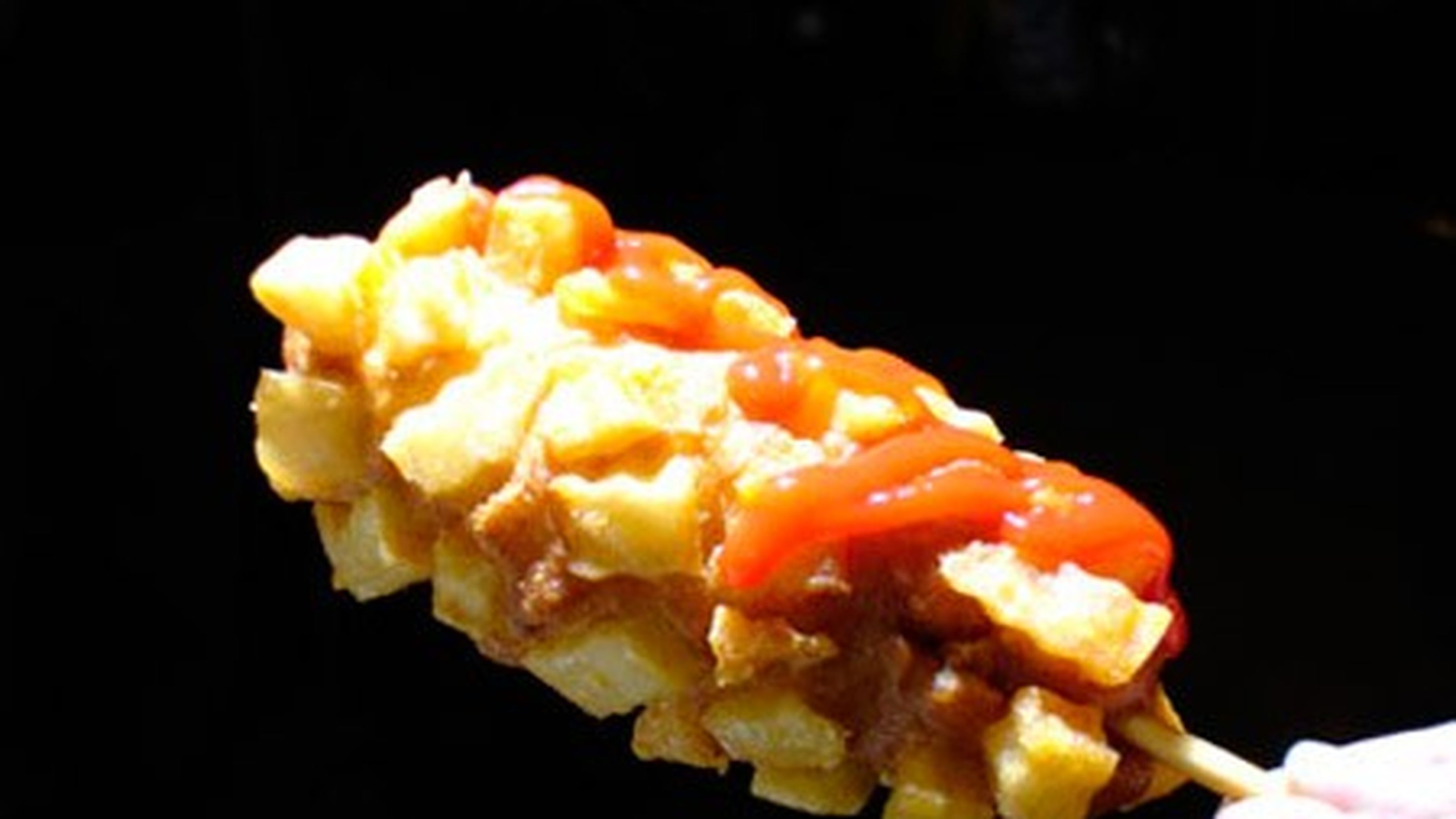 hot dog e patatine stecco
