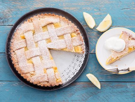 La crostata al limone