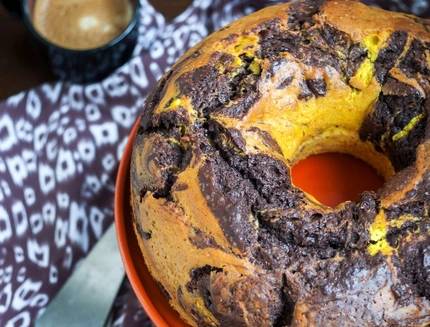 Ciambellone cioccolato e zucca