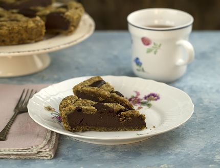 Crostata cioccolato e caffe still