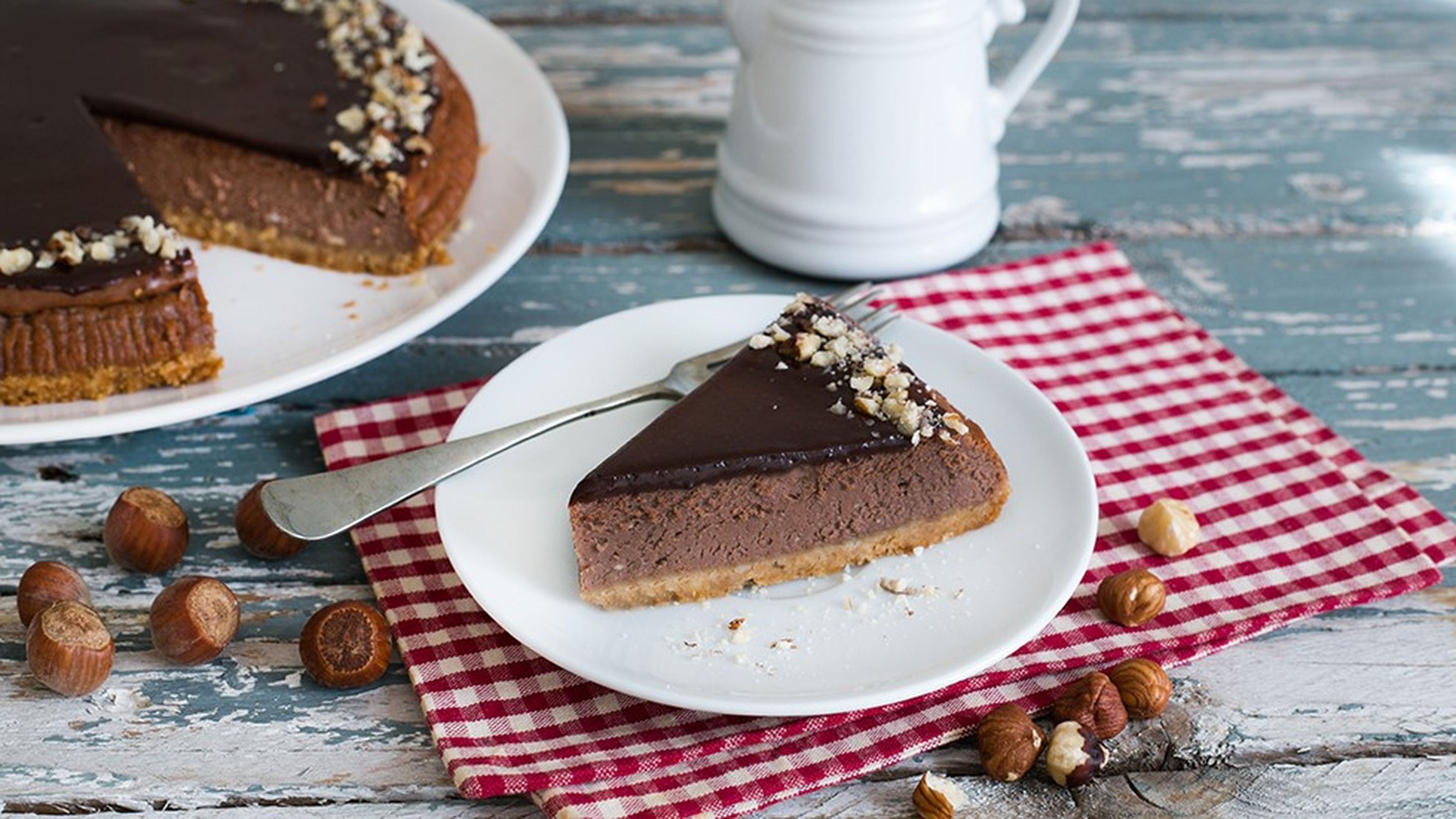 La cheesecake alla nutella
