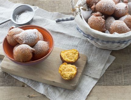 Still life 5 frittelle alla zucca