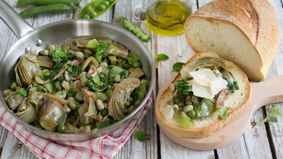 vignarola-alla-romana-ricetta-originale-agrodolce