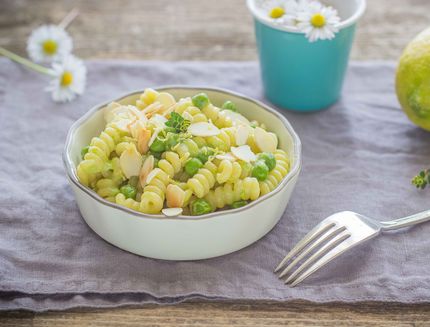 pasta panna e piselli