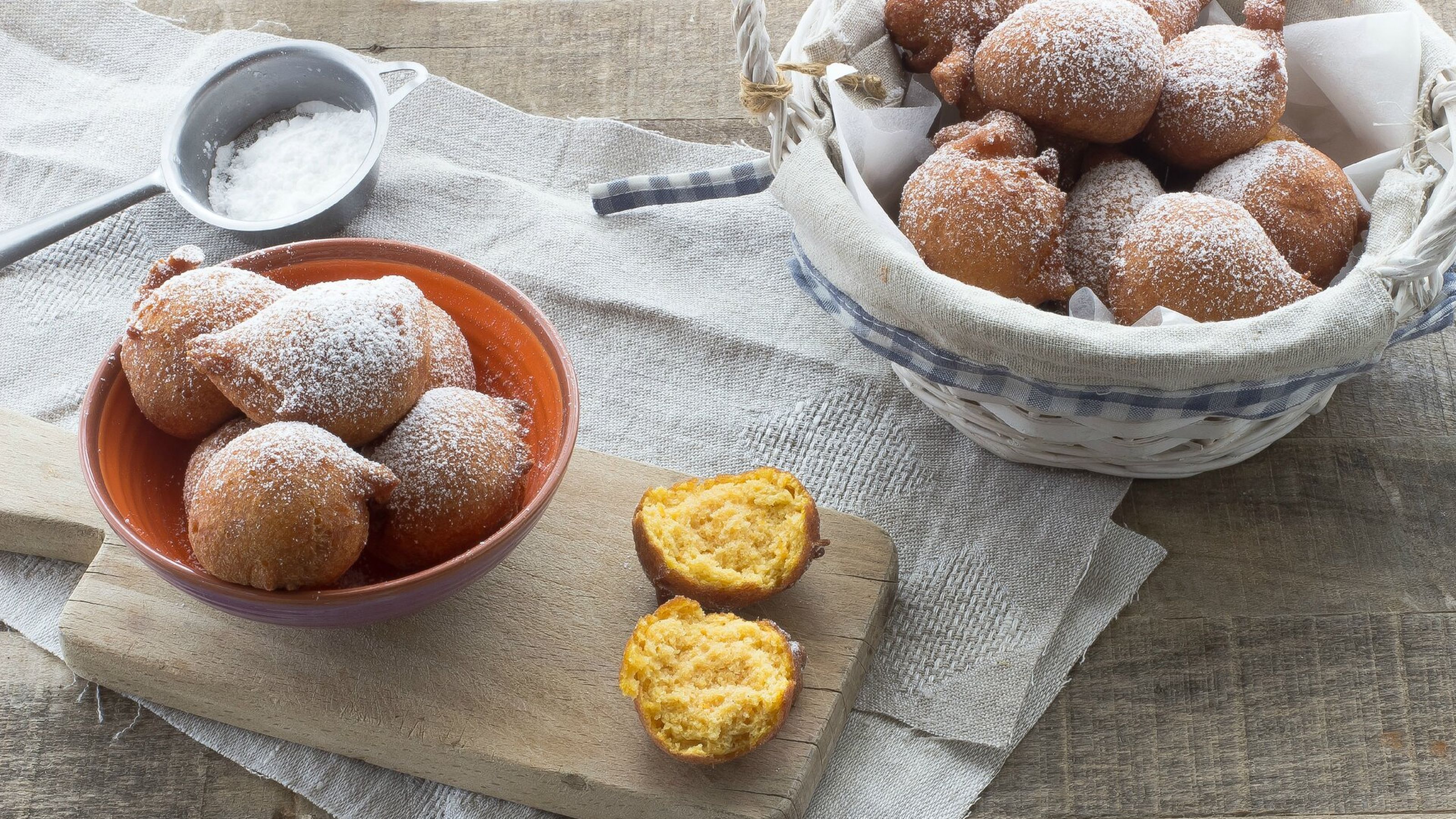 Still life 5 frittelle alla zucca
