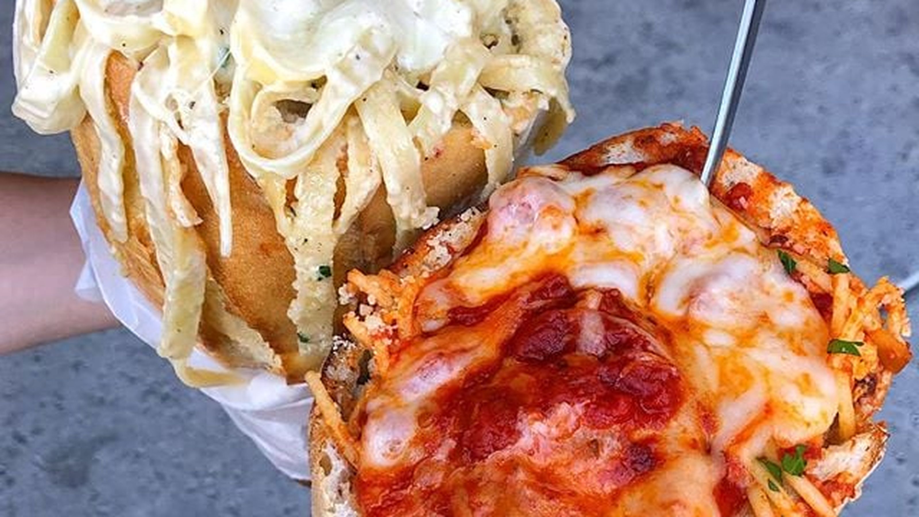 sandwich ripieni di pasta