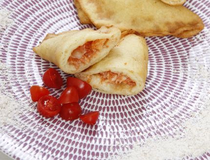 panzerotti ripieni pomodori e fior di latte