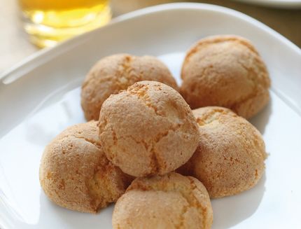 Amaretti sardi cookies, Sardinia, Italy