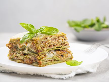 Lasagne verdi in bianco