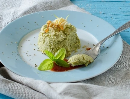 Il flan di zucchine