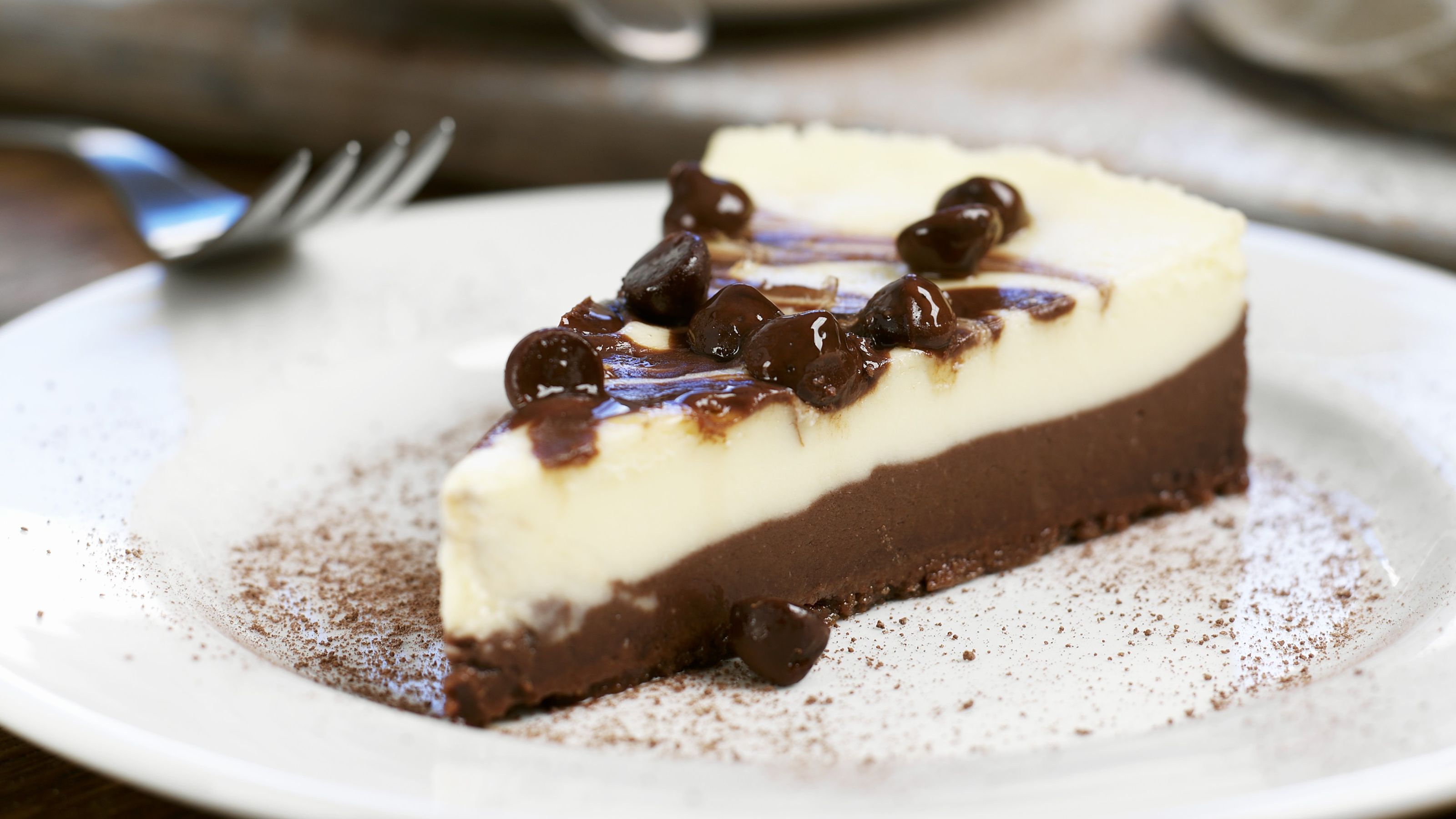 135 cheesecake bicolore senza uova
