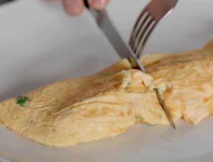 Omelette è pronta