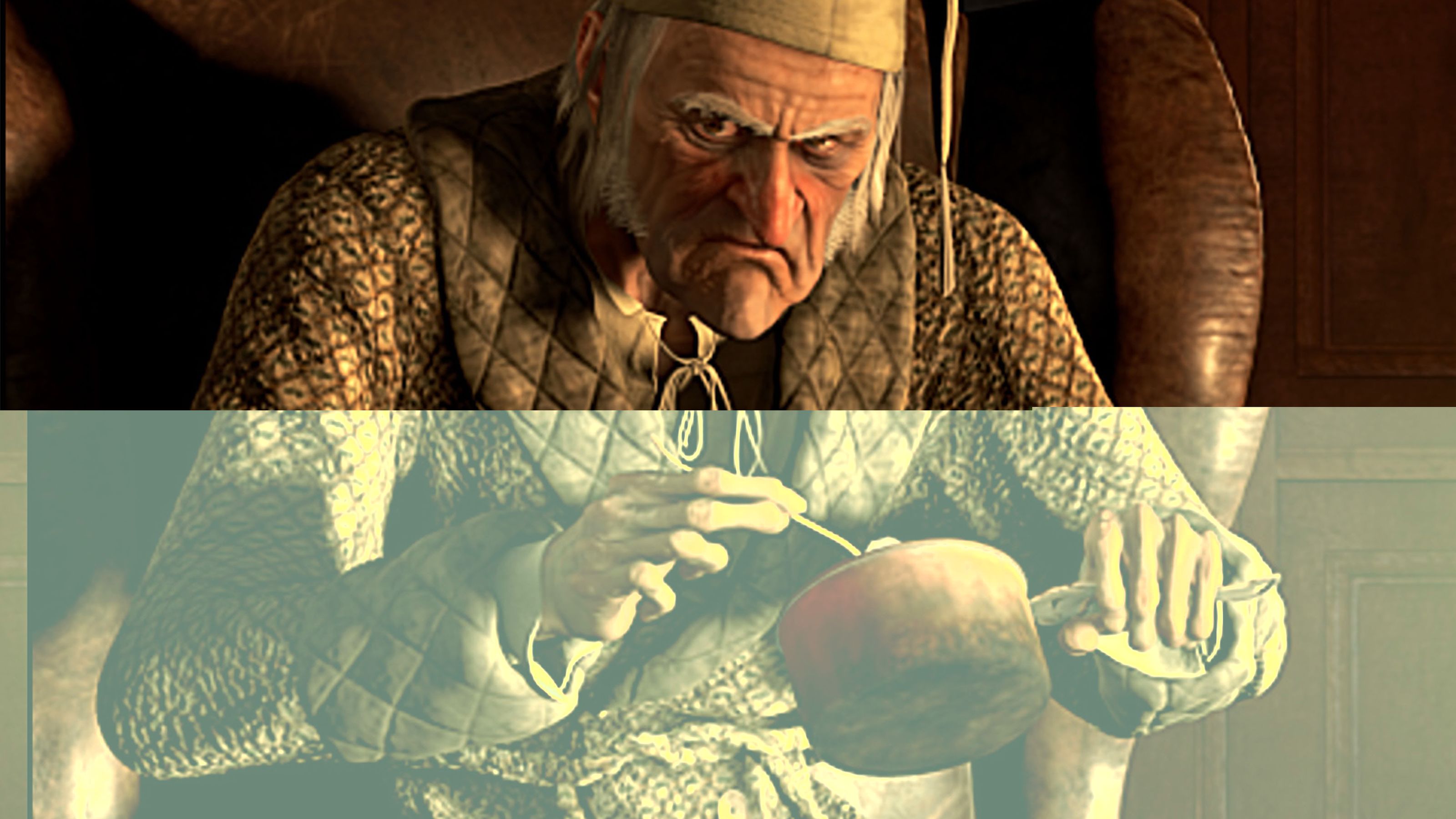 Ebenezer Scrooge (JIM CARREY)