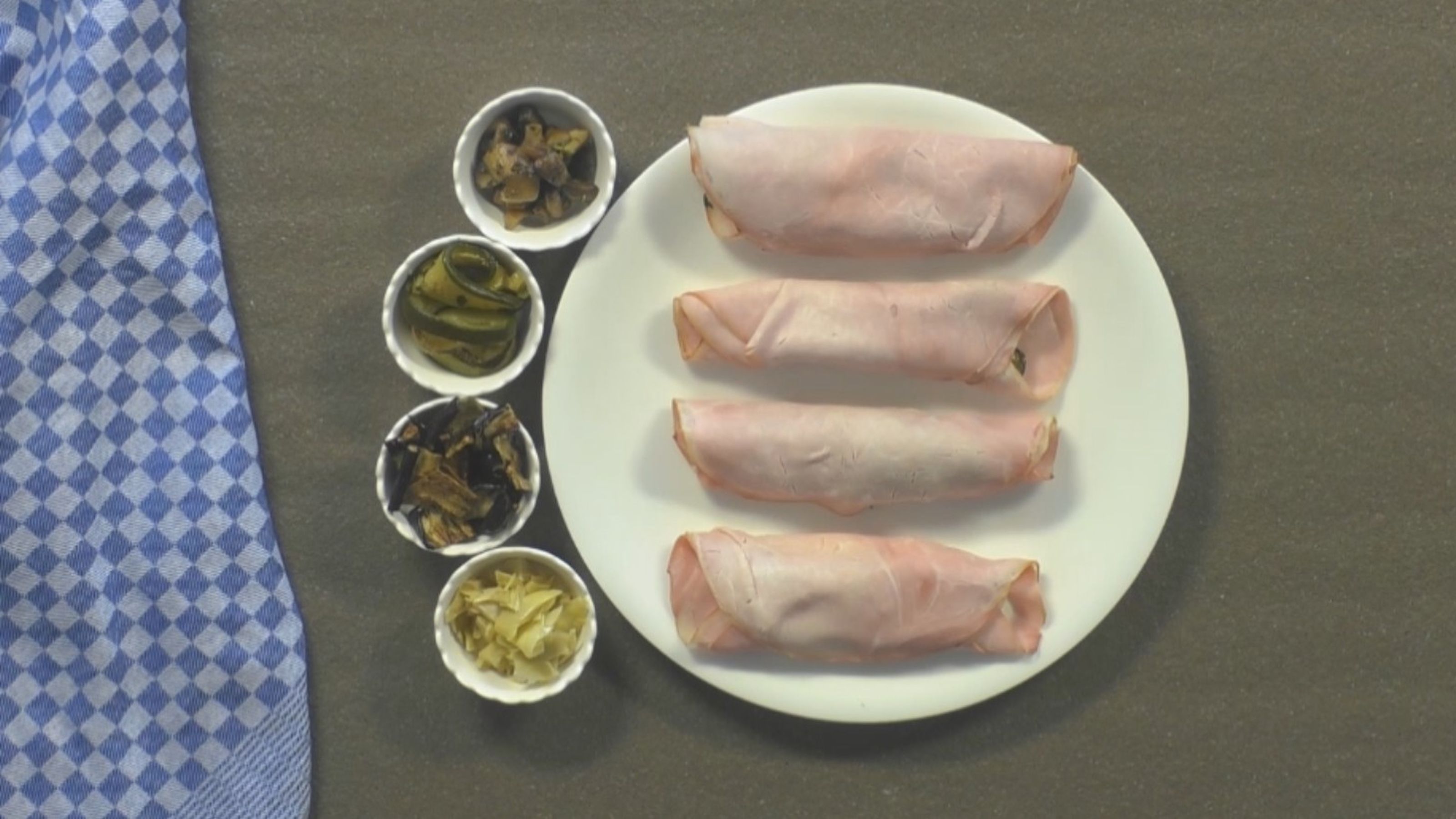 involtini di prosciutto