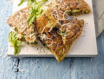 x frittata di bietole