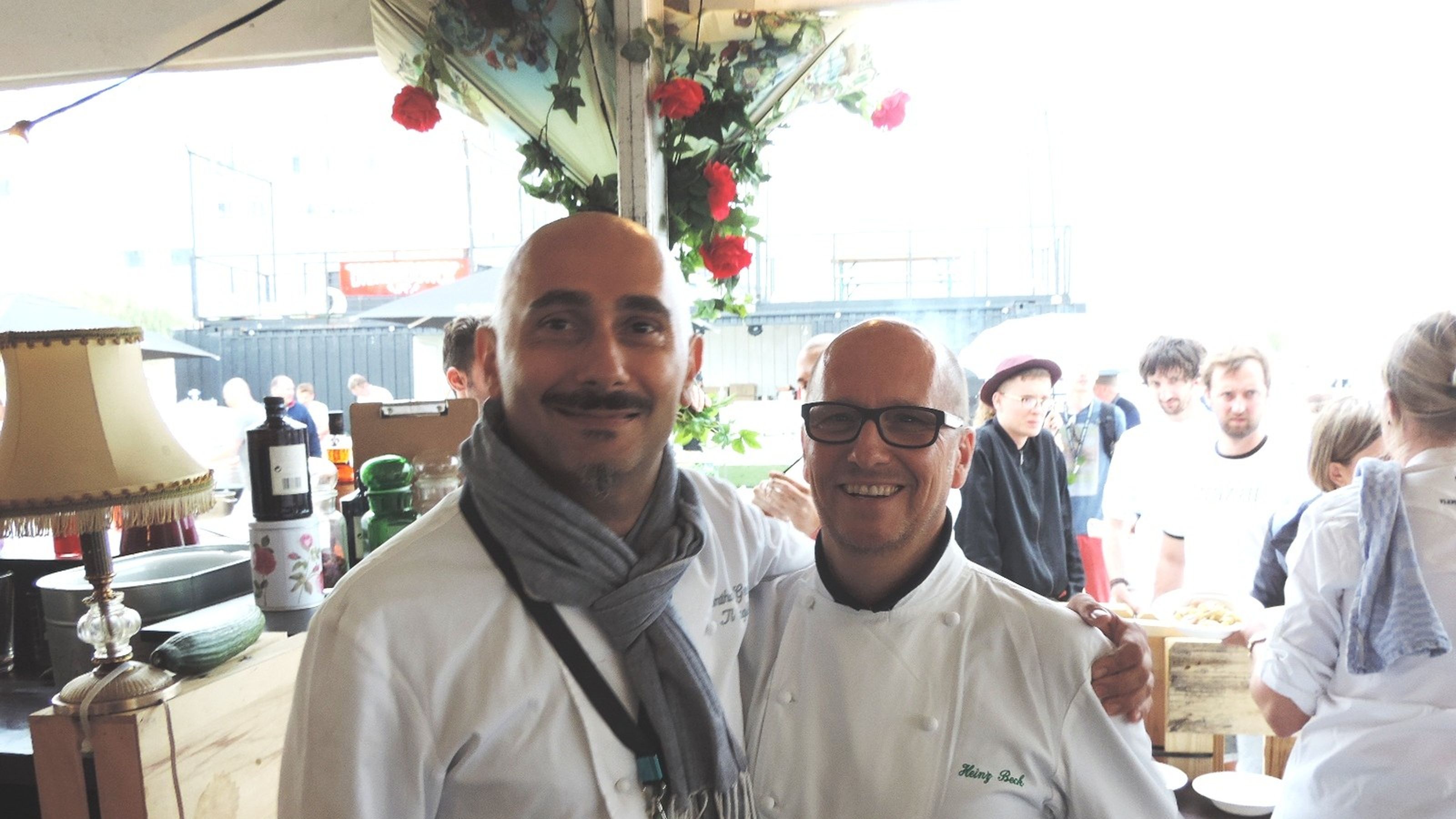 Anthony Genovese e Heinz Beck