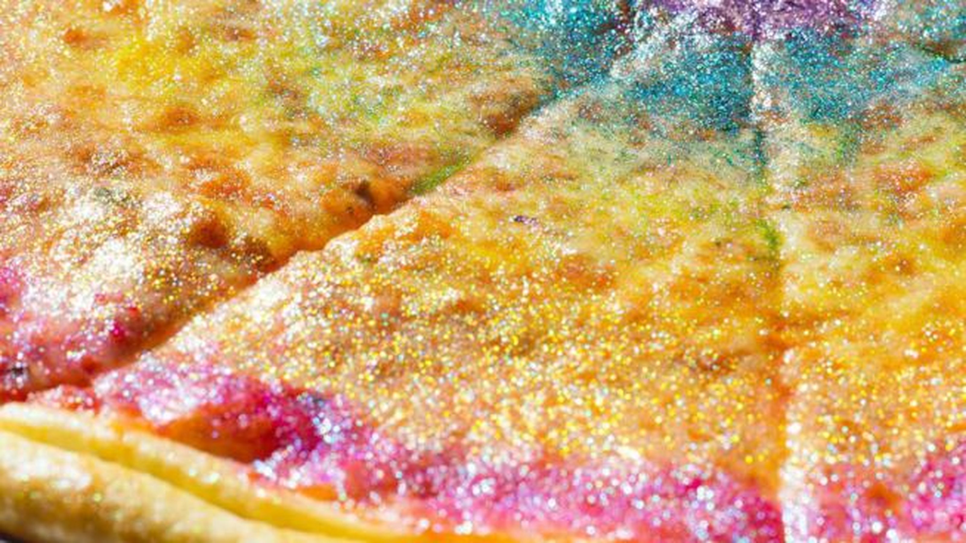 rainbow pizza