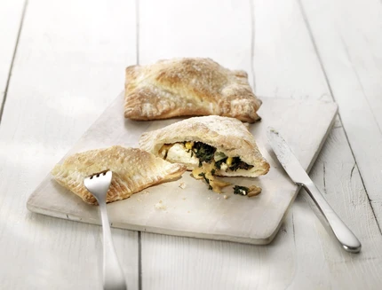 Mini Calzoni ripieni con scarola e ricotta al bimby