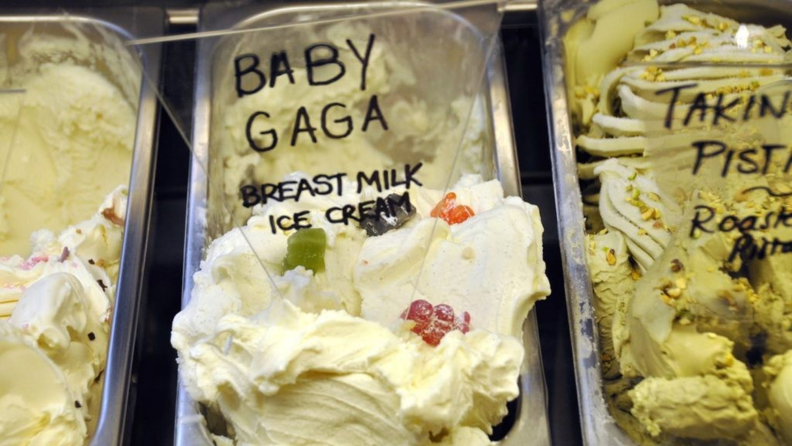 gelato al latte materno