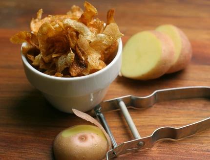 Bucce di patate fritte