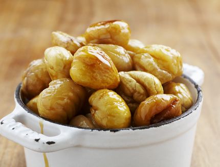 castagne caramellate