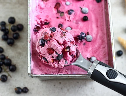 Sorbetto ai frutti rossi