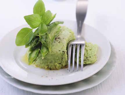 flan di asparagi