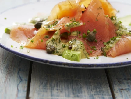 Carpaccio di salmone