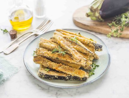 melanzane croccanti al forno