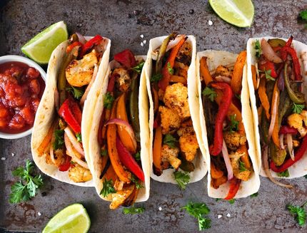 Fajitas vegetariane
