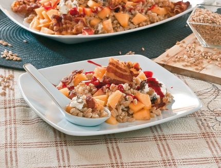 farro-con-bacon-croccante-e-melone_a464