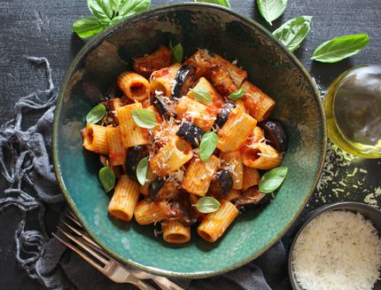 Pasta fredda alla norma