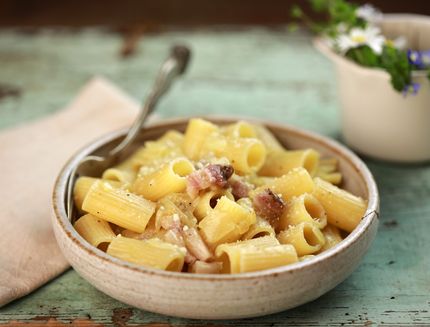 pasta cipolle e pancetta (3)