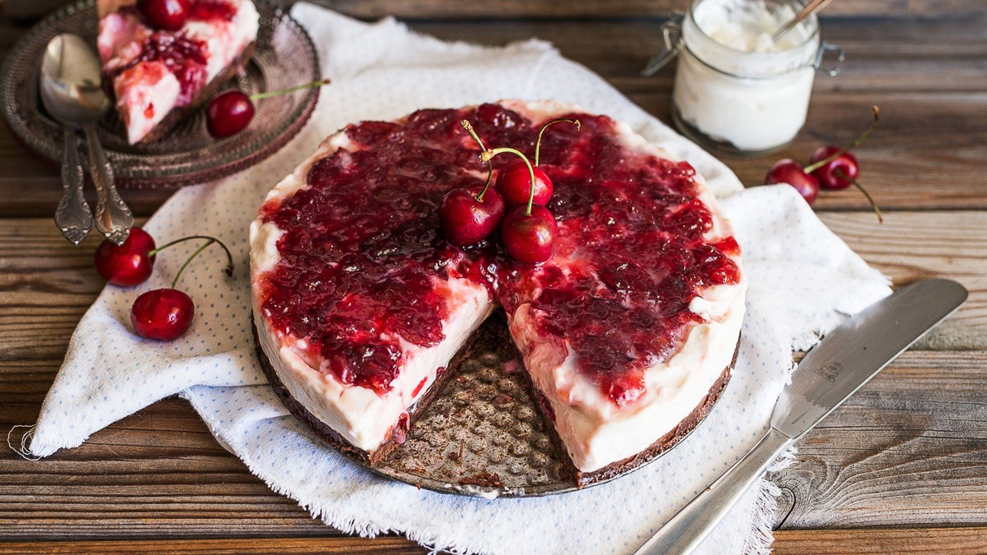 cheesecake alle ciliegie