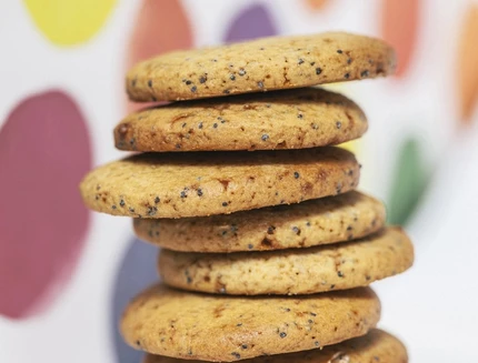 Cookies with poppy seeds, Italy