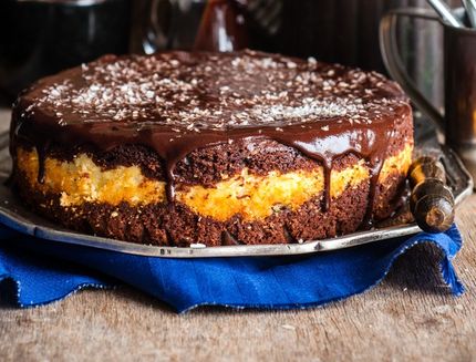 torta cocco e cioccolato