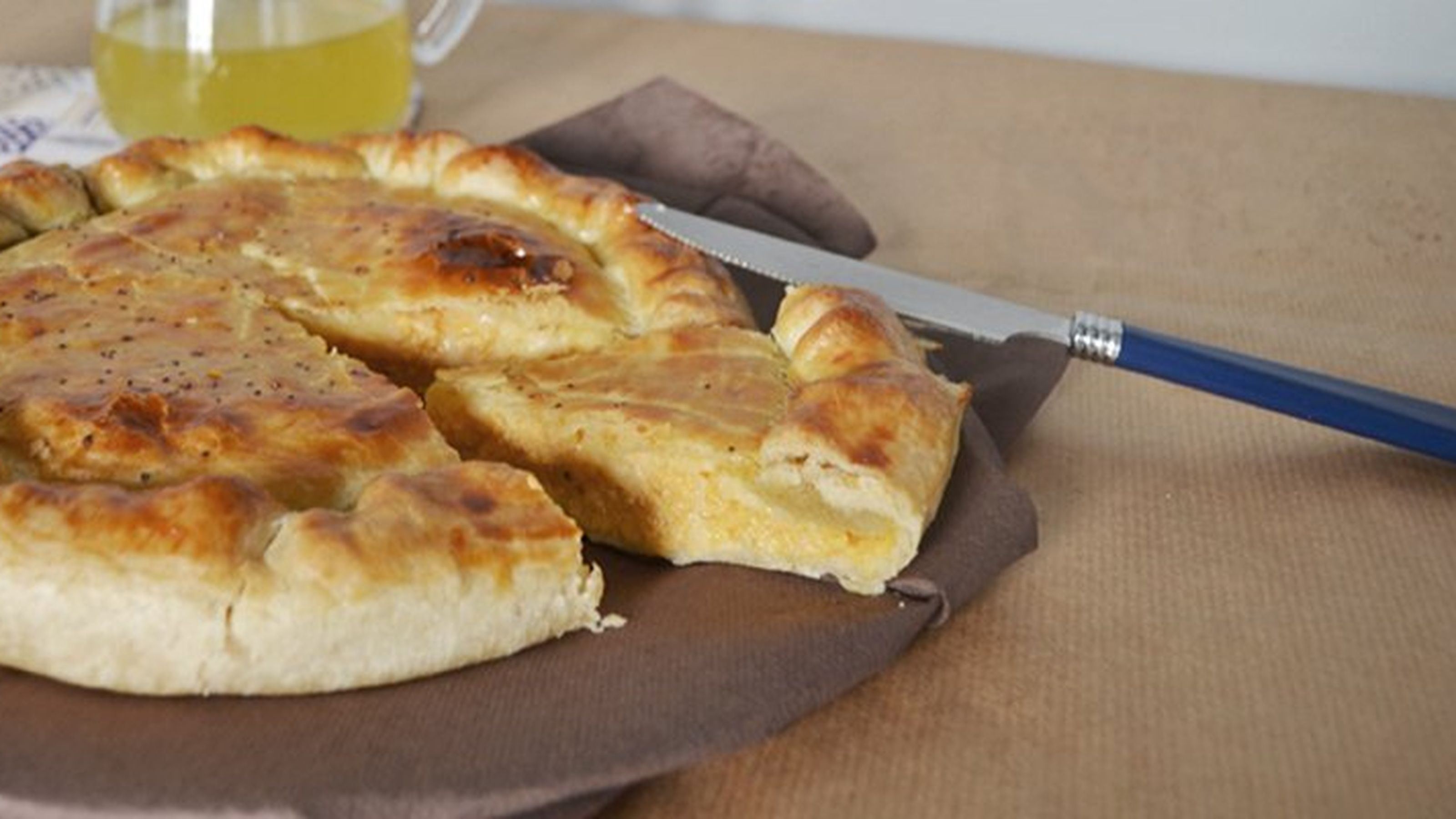 La torta di zucca salata