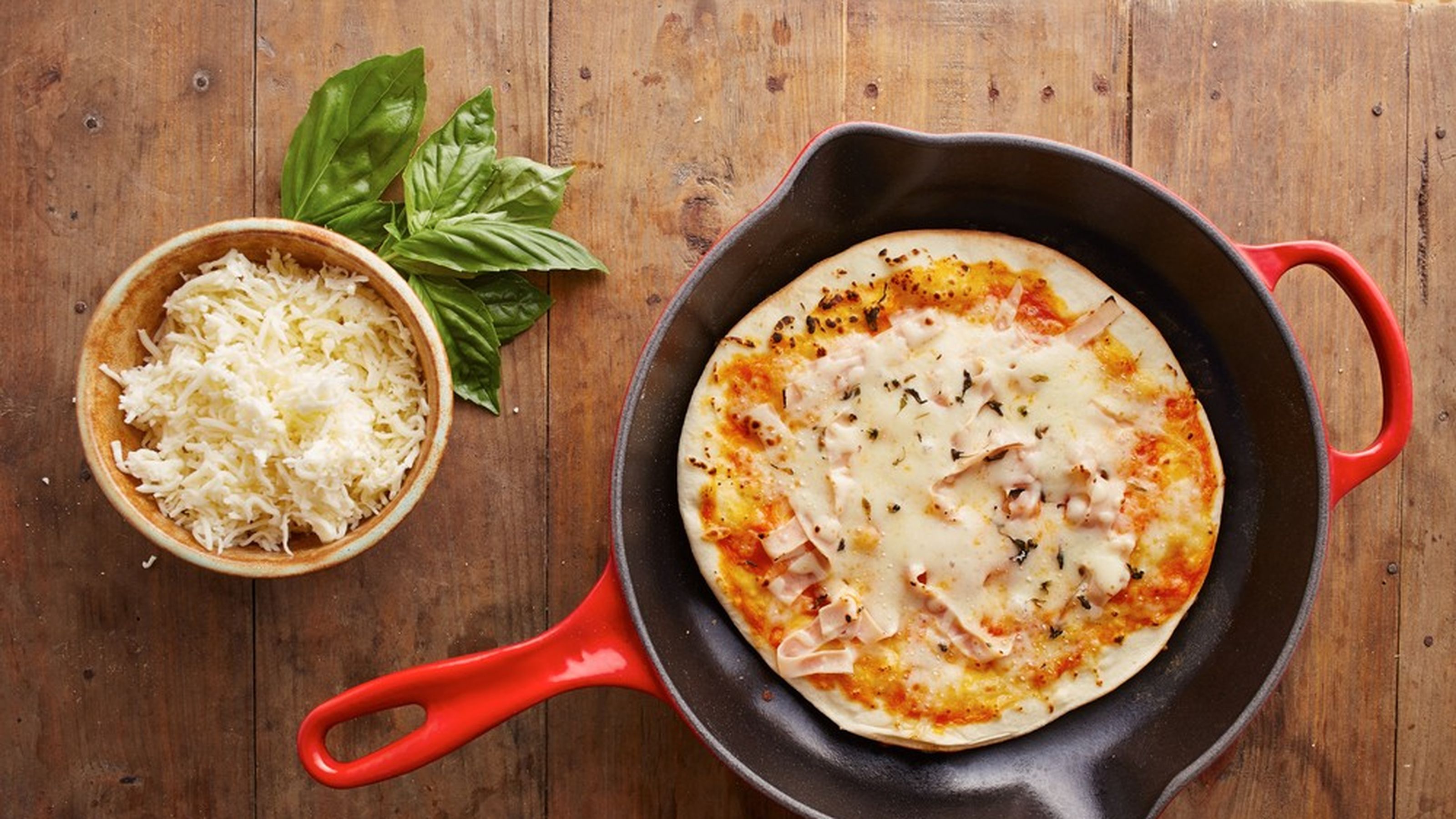 pizza in padella